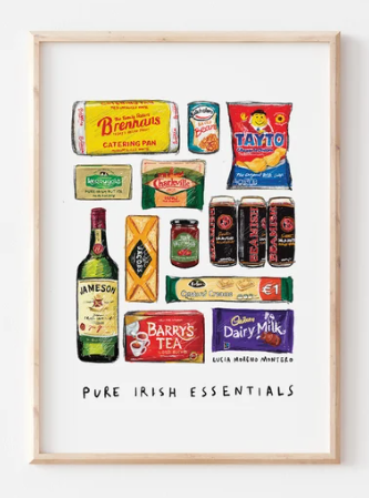 Pure Irish Essentials A4 Print
