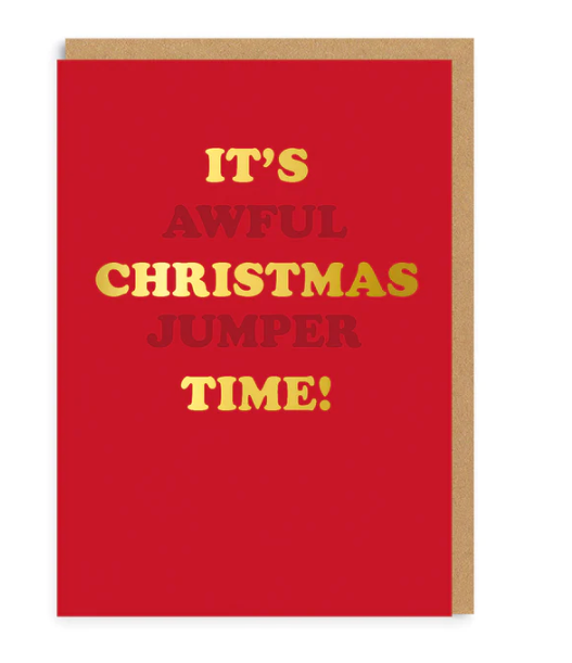 Awful Christmas Jumper Time