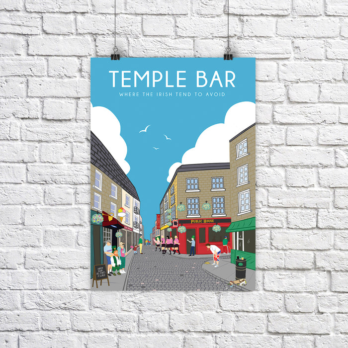 Temple Bar A4 Print - Maktus