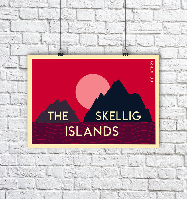 The Skellig Islands A4 - Maktus