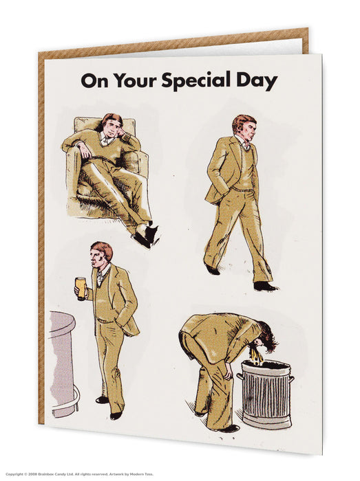 Special day Dustbin card - Maktus