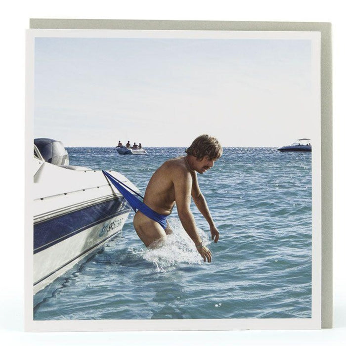 Rhodesian Speedo Maktus | Funny Speedos Greeting Cards