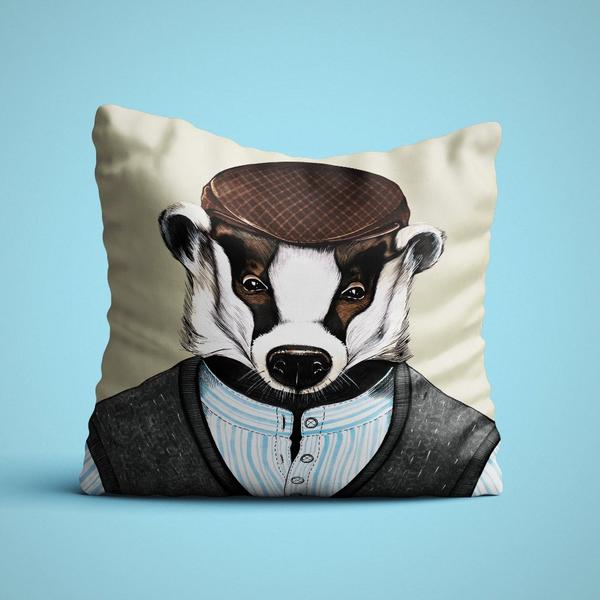 Badger cushion cover - Maktus