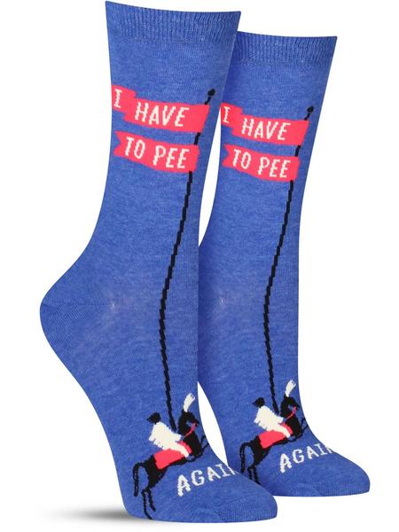 I have to pee, again - women's socks - Maktus