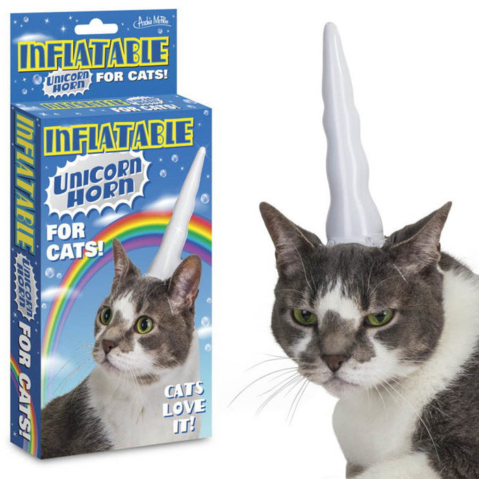 Inflatable Unicorn Horn for cats - Maktus