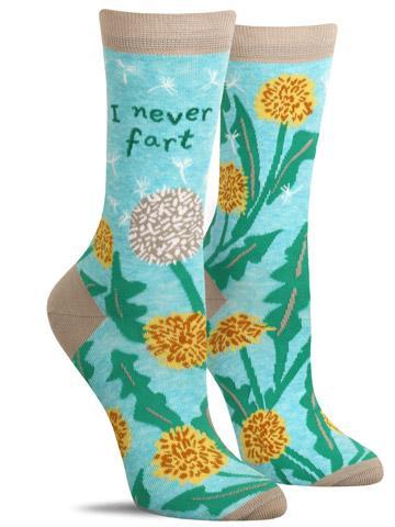 I Never Fart Ladies Socks