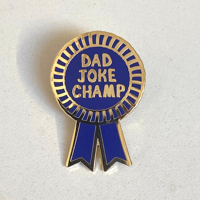 Dad Joke Champ - Enamel Pin