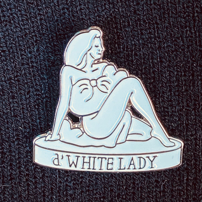 The White Lady - Enamel Pin