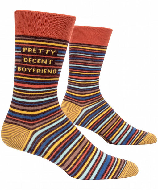 Pretty Decent Boyfriend Men's Socks - Maktus