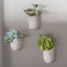 Concrete Magnetic Planters - Maktus