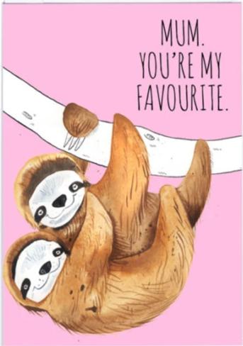 Favourite Mum Sloth - Maktus