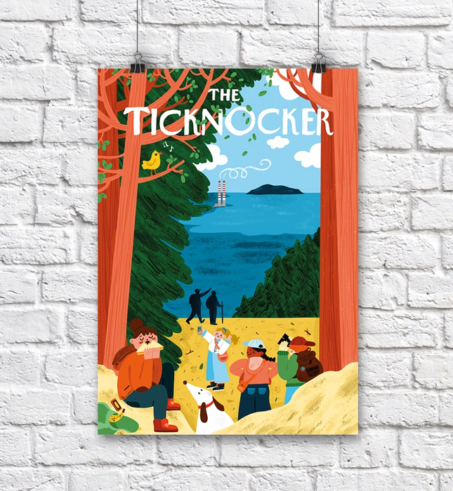 The Ticknocker A3 Print