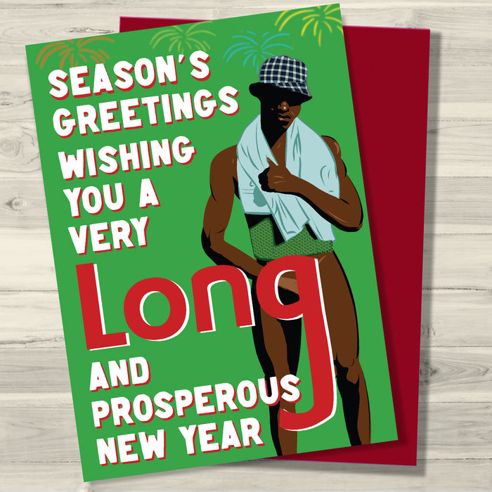 Long and Prosperous New Year Greeting Card